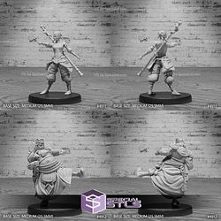 October 2024 Set 112 - Legends of the East Epic Miniatures