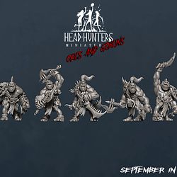 September 2021 Head Hunters Miniatures