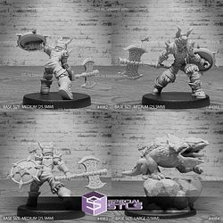 October 2024 Set 113 - Savage Attack Epic Miniatures