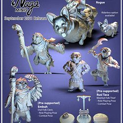 September 2021 Naga Minis Miniatures