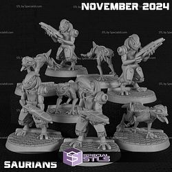 November 2024 Cyber Forge Miniatures