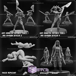 November 2024 Cyberpunk PapSikels Miniatures