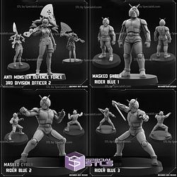 November 2024 Cyberpunk PapSikels Miniatures