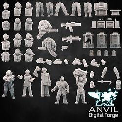 July 2021 Anvil Digital Forge Miniatures