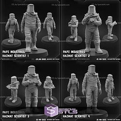 November 2024 Sci-Fi PapSikels Miniatures