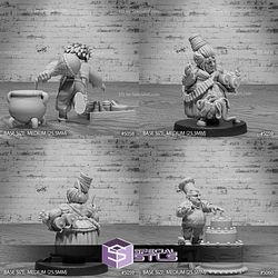 November 2024 Set 115 - Halfling Meadows Epic Miniatures