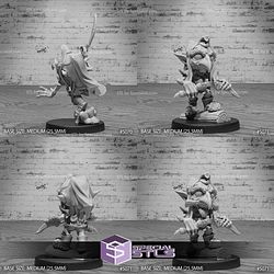 November 2024 Set 115 - Halfling Meadows Epic Miniatures