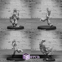 November 2024 Set 115 - Halfling Meadows Epic Miniatures