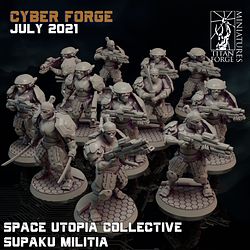 July 2021 Cyber Forge Miniatures