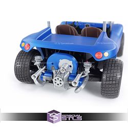 1967 Volkswagen Beetle Beach Buggy Sculptures 3D Printing