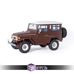 1981 Toyota FJ40 Land Cruiser Hard Top Sculptures 3D Printing