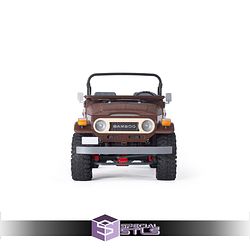 1981 Toyota FJ40 Land Cruiser Notop Sculptures 3D Printing