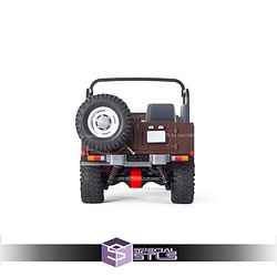 1981 Toyota FJ40 Land Cruiser Notop Sculptures 3D Printing