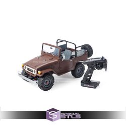 1981 Toyota FJ40 Land Cruiser Notop Sculptures 3D Printing