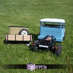 1981 Toyota FJ40 Land Cruiser Pick up Sculptures 3D Printing