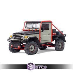 1981 Toyota FJ40 Land Cruiser Winch Truck Sculptures 3D Printing