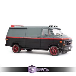 A 1979 Chevy Van Sculptures 3D Printing