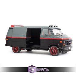 A 1979 Chevy Van Sculptures 3D Printing