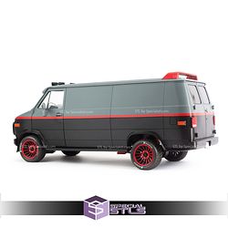 A 1979 Chevy Van Sculptures 3D Printing