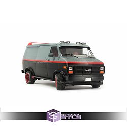 A 1979 Chevy Van Sculptures 3D Printing