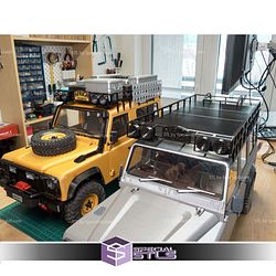 Africa Trophy Accessory for Land Rover Defender Sculptures 3D Printing