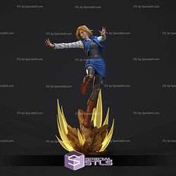 Android 18 Realistic Sculptures 3D Printing