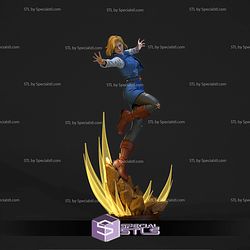 Android 18 Realistic Sculptures 3D Printing