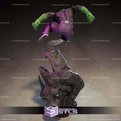 Beast Boy Action Pose Sculptures 3D Printing