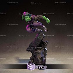 Beast Boy Action Pose Sculptures 3D Printing