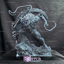 Beast Man Diorama Sculptures 3D Printing