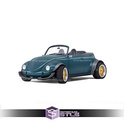 Beetle Road Racer Buggster Sculptures 3D Printing