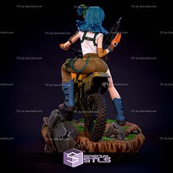 Bulma on Motor Sculptures 3D Printing