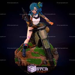 Bulma on Motor Sculptures 3D Printing