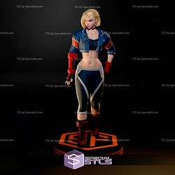 Cammy Street Fighter Standalone Sculptures 3D Printing