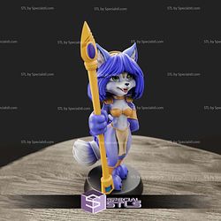 Chibi Krystal Sculptures 3D Printing