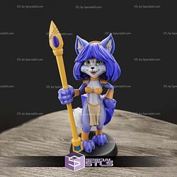 Chibi Krystal Sculptures 3D Printing