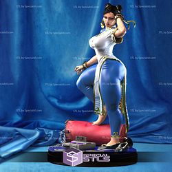 Chun Li Street Fighter 6 Normal Sculptures 3D Printing