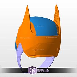 Cosplay STL Files Batman 2022 Concept Helmet Ben Affleck