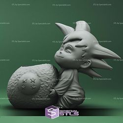 Dragonball Z Buddha Pack Sculptures 3D Printing