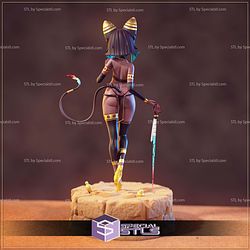 Egyptian Cat Fanart Sculptures 3D Printing