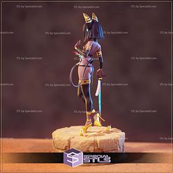 Egyptian Cat Fanart Sculptures 3D Printing