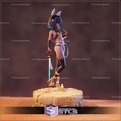 Egyptian Cat Fanart Sculptures 3D Printing