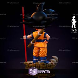 Goku Dragon Ball Daima Sculptures 3D Printing