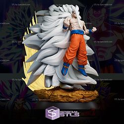 Goku Infinity Sculptures 3D Printing