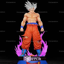 Goku Silver Sculptures 3D Printing