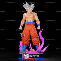 Goku Silver Sculptures 3D Printing