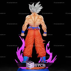 Goku Silver Sculptures 3D Printing