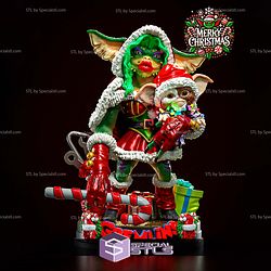 Gremlins Christmas Diorama Sculptures 3D Printing