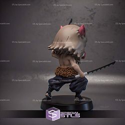 Inosuke Hashibira Chibi Sculptures 3D Printing