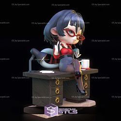 Jane Doe Chibi Sculptures 3D Printing